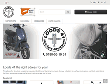 Tablet Screenshot of loods41.nl